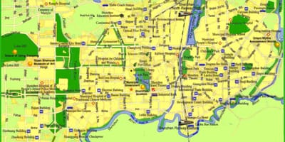 Mapa Shenzhen w trybie offline