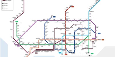 Metra Shenzhen mapie